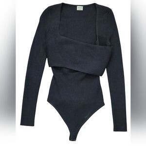 Abercrombie & Fitch Dark Knit Bodysuit